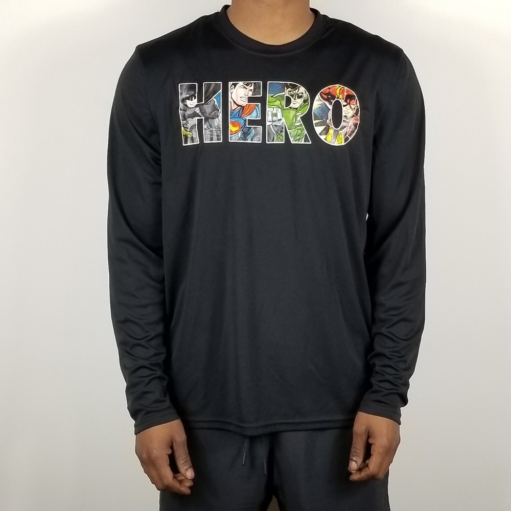 DC Justice League characters long sleeve shirt